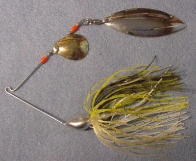 Cebo Spinnerbaits Jewel Original 3/8 OZ con bloqueo J CWGN-GS Golden Shiner Foto 1 de 4