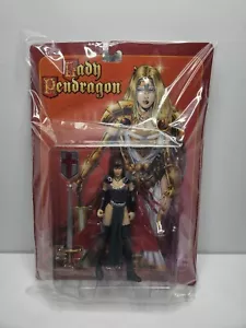 Lady Pendragon Action Figure 1999 Matt Hawkins Image Silverhawk King Arthur Girl - Picture 1 of 8