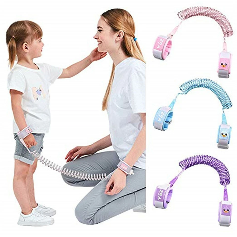 Baby Child Anti Lost Wrist Link Safety Harness Strap Rope Leash Walking Belt - Image 1 of 4