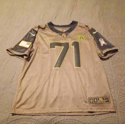 Retired Salute To Service Jersey Tony BosellI Jaguars XL. NFL Nike - Image 1 of 4