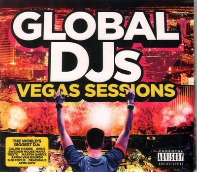 Global DJs Vegas Sessions Triple CD Europa Universal 2014 3 CD Kompilation - Bild 1 von 2