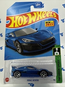 2023 Hot Wheels #70 HW Green Speed Rimac Nevera - New Old Stock - Bild 1 von 11