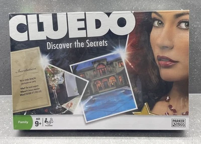 Cluedo - Discover The Secrets - Board Game Parker Brothers Hasbro - New Sealed - Image 1 of 3