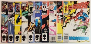Marvel Comics lotto di 10 fumetti Daredevil #224-233 NATI DI NUOVO - Foto 1 di 9