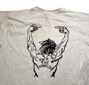 Vintage Anarchy Grafik T-Shirt Rage Against Political Grafik - Bild 1 von 6