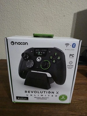 Nacon - Revolution X Unlimited Wireless Controller for Xbox & PC - Black - Image 1 of 3