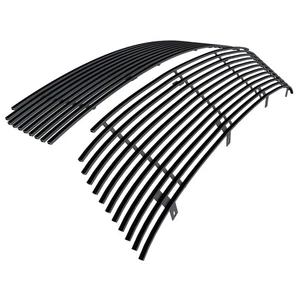 Fits 06-09 Ford Fusion Stainless Steel Black Billet Grille Insert Combo - Picture 1 of 7