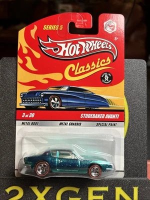 Hot Wheels Classics Series 5 Studebaker Avanti #3/30 Aqua A09 - Image 1 of 3