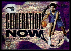 2025-26 Topps Generación Ahora Lámina Púrpura Jase Richardson RC 040/250 #GN-25 - Imagen 1 de 2