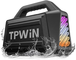 Bluetooth Speaker Wireless - Portable Loud Speakers 80W Peak, 20H Playtime, L... - Picture 1 of 7