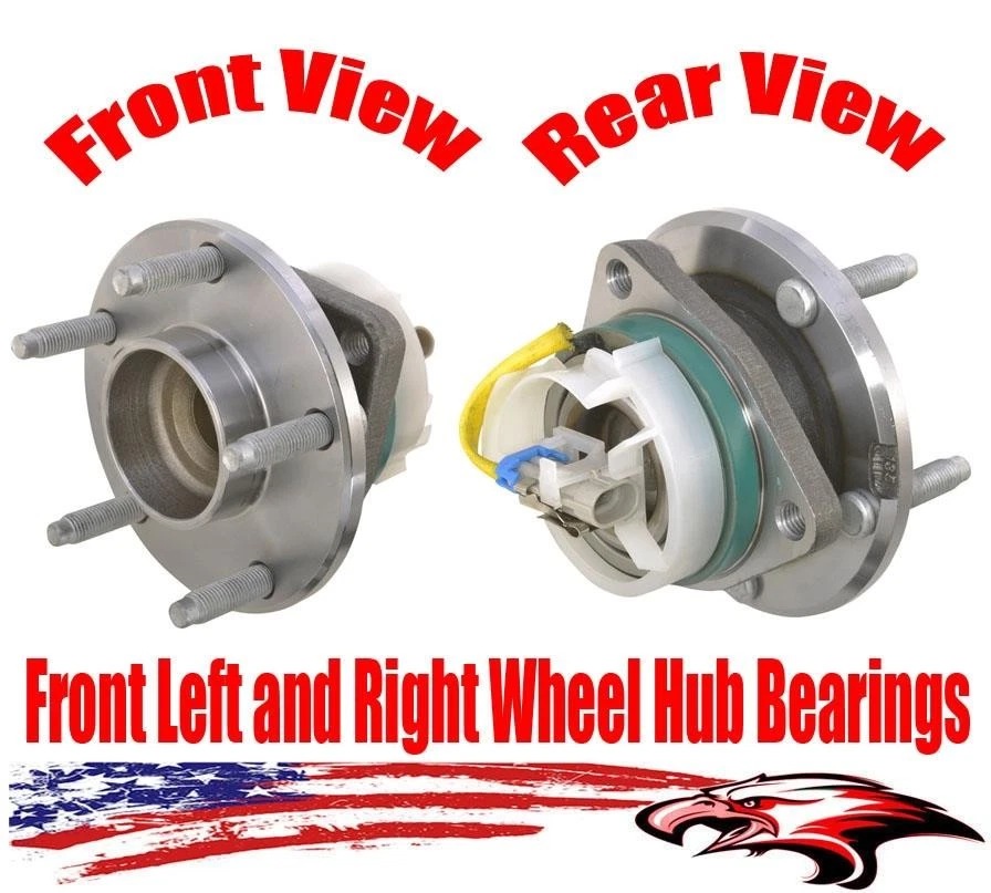 Rolamentos de cubo de roda dianteira para Chevrolet Corvette 2009-2013 natural aspirado - Imagem 1 de 4