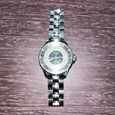 CHANEL J12 Chromatic GMT H3099 Automatic Gray Dial Titanium Ceramic  Watch - Image 1 of 4