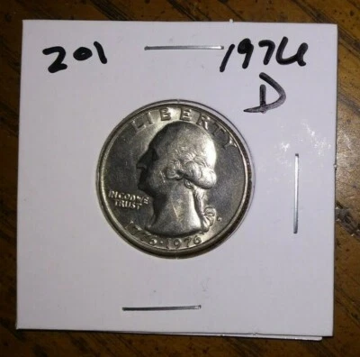 1976 - D Mint - Washington Quarter    - Lot# 201 - Image 1 of 2