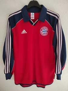 BAYERN MUNICH 1998-1999 long sleeves camiseta shirt trikot maillot maglia M - Picture 1 of 7