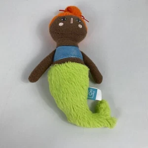 The Manhattan Toy Company Mermaid Plush Doll 9” Stuffed Toy Lorelai Lime Green - Picture 1 of 9
