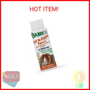 OASIS #80254 Vita Drops-Pure C for Guinea Pig, 2-Ounce, Packaging may vary - Picture 1 of 2