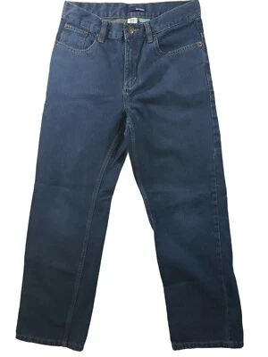 Basic Editions Boys Husky Jeans 12H Relax Fit Straight Leg 5 Pocket Design Blue - Image 1 of 4