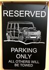 Mercedes G Vanity Parking Sign Diamond Etched on 12