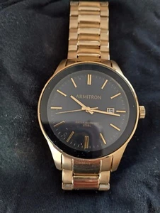 Armitron Wrist Watch Black Face - Picture 1 of 5