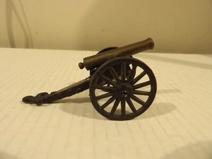 Vtg Mini Cast Iron & Brass Cannon Replica Stones River Battlefield C 1/1 Mf Co - Picture 1 of 7