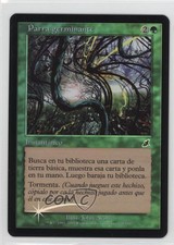 2003 Magic: The Gathering - Scourge Spanish Foil Sprouting Vines #128 0b5