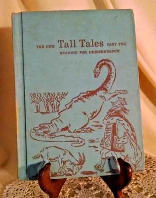 NEW TALL TALES PART TWO READING FOR INDEPENDENCE SCOTT FORESMAN 1959 #1411 ILL. - Image 1 of 4
