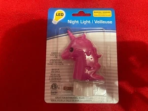 Pink Unicorn LED Night Light Manual On Off Switch Indoor Use Brand New In... - Picture 1 of 2