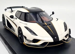 GTSpirit 1/18 Koenigsegg Regera World Record White 2023 Resin Scale Model Car - Picture 1 of 9