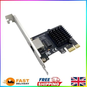 2.5Gbps Network Card 100/1000/2500Mbps RJ45 LAN Adapter Converter for Desktop PC - Picture 1 of 10