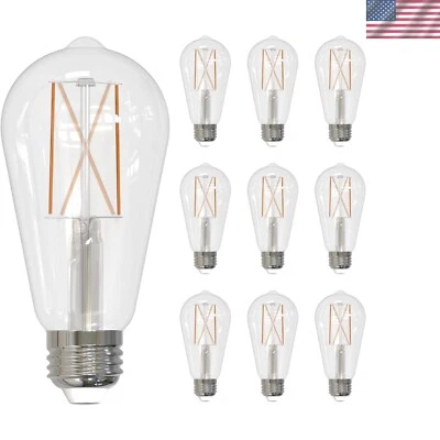 Item , Filament LED Light Bulb, 8.5 Watt, ST18, 2700k, Fully Compatible Dimmi... - Image 1 of 3