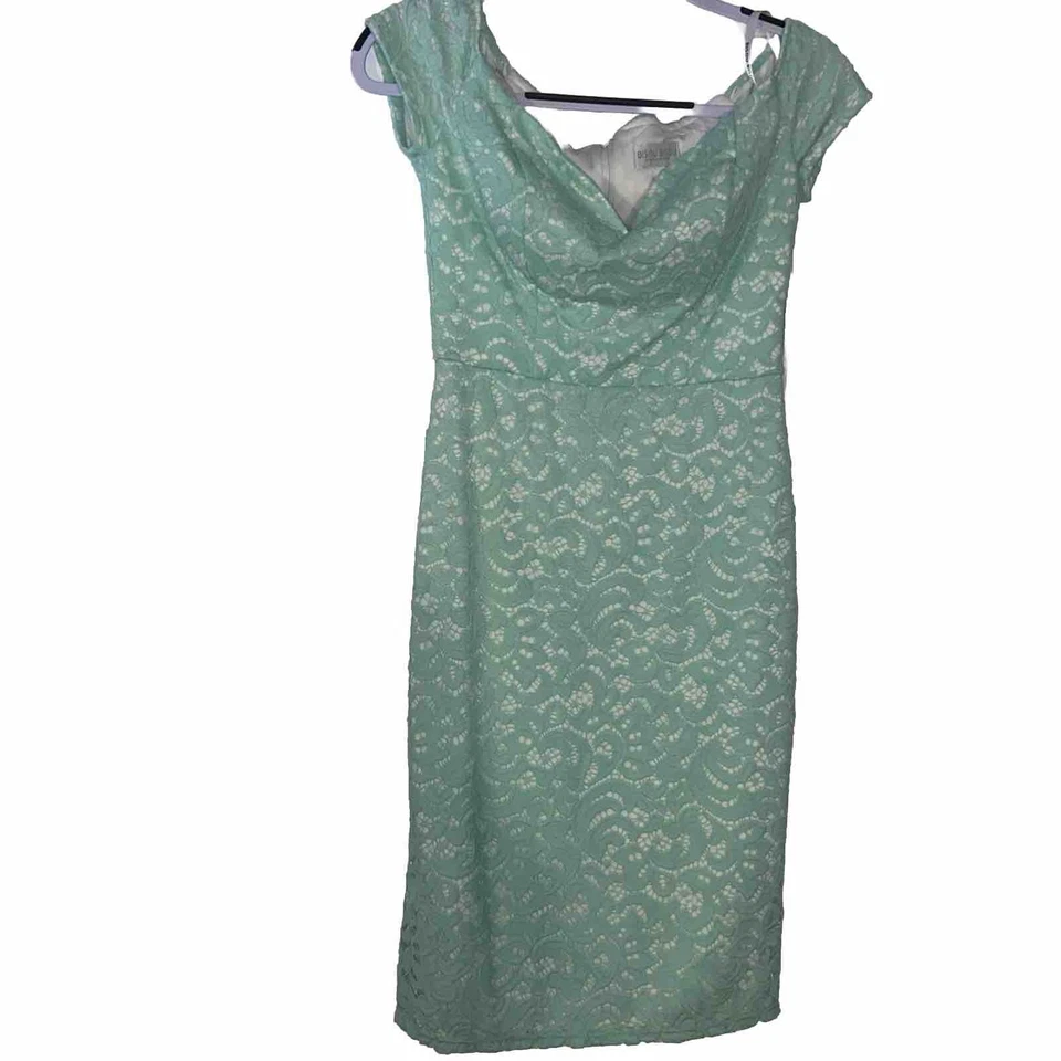 mint green dress womens small - Image 1 of 4