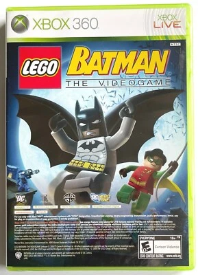 NEW & SEALED MICROSOFT XBOX 360 LEGO BATMAN: THE VIDEO GAME & PURE VINTAGE 2009 - Image 1 of 2