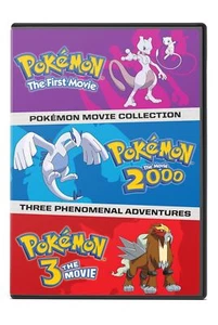 Pokemon Movies 1-3 (Standard Edition) (DVD) - Foto 1 di 3