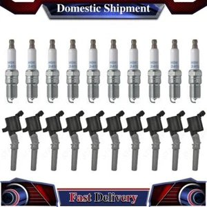 20X NGK Standard Ignition Ignition Coil Spark Plug For 2000-2005 Ford Excursion - Picture 1 of 12