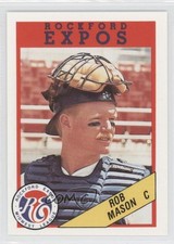 1989 Rockford Litho Center Rockford Expos Rob Mason #47