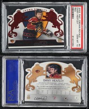 2002-03 Pacific Crown Royale Red Dany Heatley #4 PSA 10 GEM MT