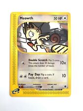 Meowth x2 - 121/165 - Near Mint - Pokemon E-Card Expedition Base Set TCG Rare