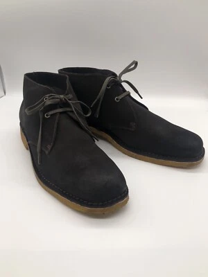  HUSH PUPPIES NORCO Hombres Marrón Oscuro Gamuza Chukka Botines Comodidad 8.5 M $130 Foto 1 de 4
