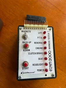 Gilson ECAM 2000 Wiring Harness Tester  1980's Vintage Tractor technician tool  - Picture 1 of 3