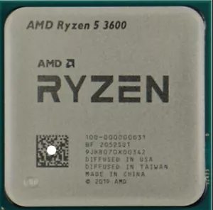 AMD CPU Ryzen 5 3600 3.6 GHZ Six-Core Socket AM4 - Picture 1 of 1