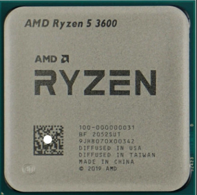 AMD CPU Ryzen 5 3600 3.6 GHZ Six-Core Socket AM4 - Image 1 of 1