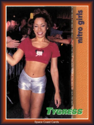 1998 Topps WCW Nitro Girl Tygress #63 - Image 1 of 2