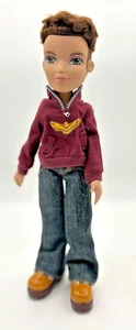 2002 Bratz Boyz Nueva Moda Dylan Muñeca Vestida Cremallera Camisa Jeans y Botas Usadas en Excelente Condición - Imagen 1 de 21