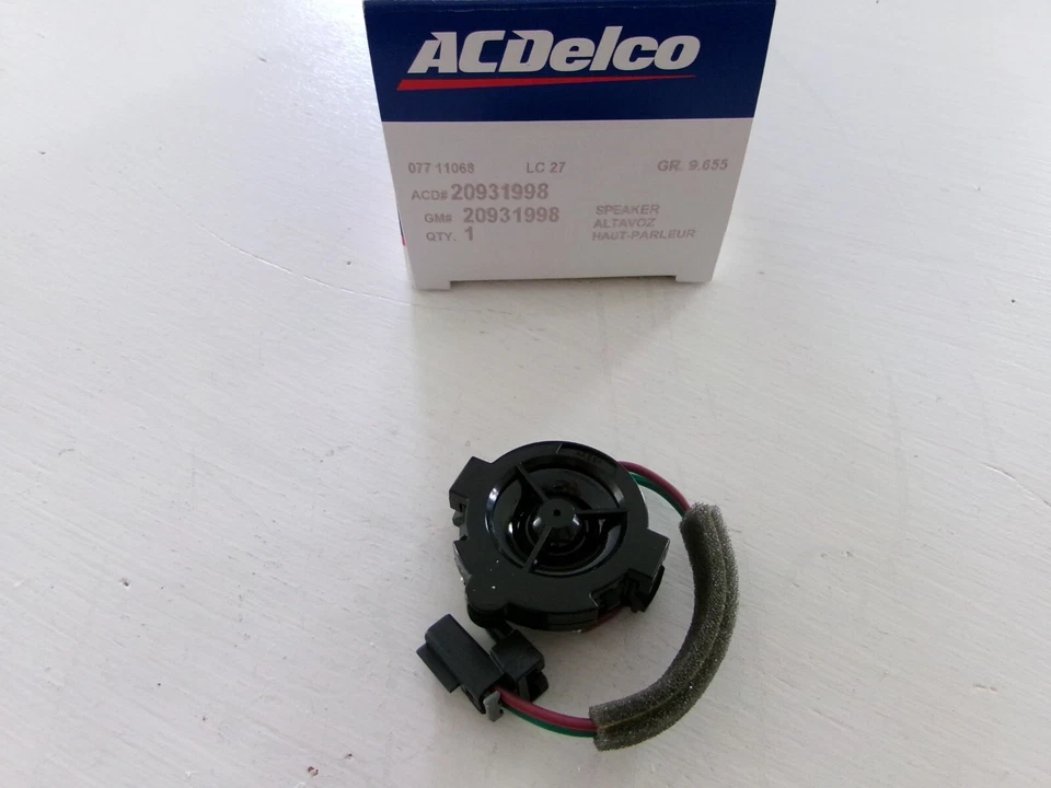 20931998 ACDelco Equipo Original Parabrisas Ajuste Altavoz - Envío Gratis Foto 1 de 1