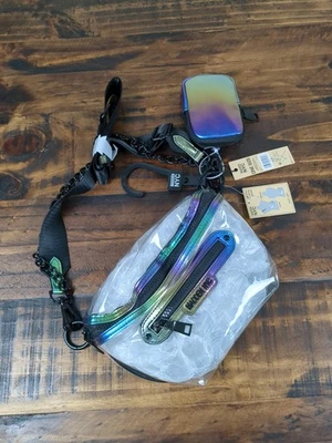 Riñonera Madden NYC estilo # MNY-570 negra transparente Foto 1 de 4