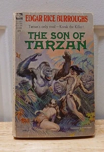 The Son of Tarzan By Edgar Rice Burroughs Ace Book Vintage Paperback F-193  - Bild 1 von 3