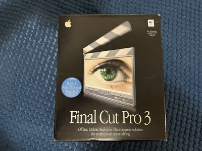 Apple Final Cut Pro 3 Academic Lab Version - Image 1 of 4