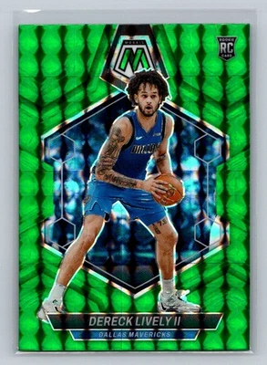 2023-24 Panini Mosaic #248 Dereck Lively II Green - Image 1 of 2