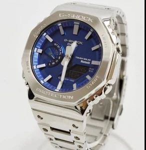 Casio G-Shock Full Metal Series Blue Dial GM-B2100AD-2AJF From Japan - Picture 1 of 7