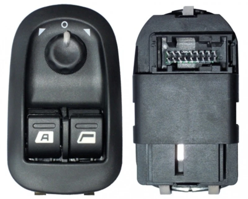 Platine de Commandes Vitres et Rétroviseurs pour Peugeot 206 3/5 Portes 206 SW.. - Photo 1/1